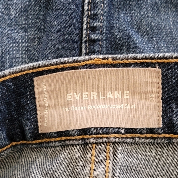 Everlane Denim reconstructed Skirt - Picture 8 of 10